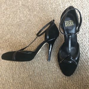 Black Suede Heels by Truth or Dare by Madonna 🏙